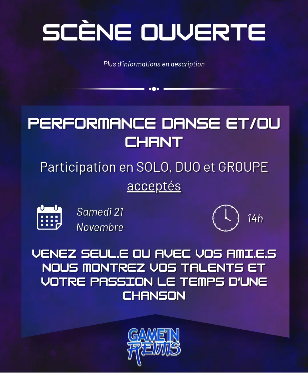 scène ouverte kpop